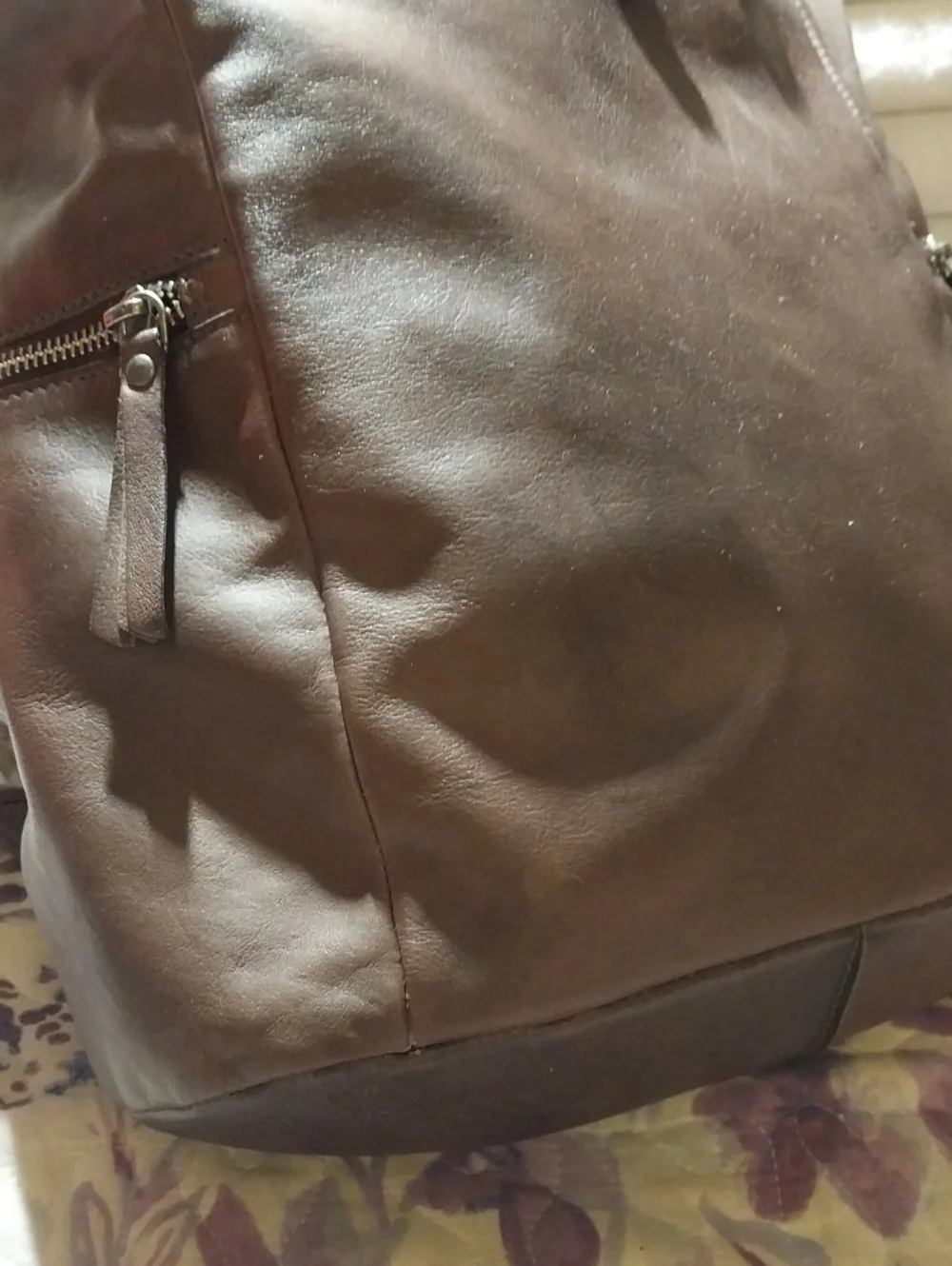 VILENCA HOLLAND BACKPACK Distressed Leather